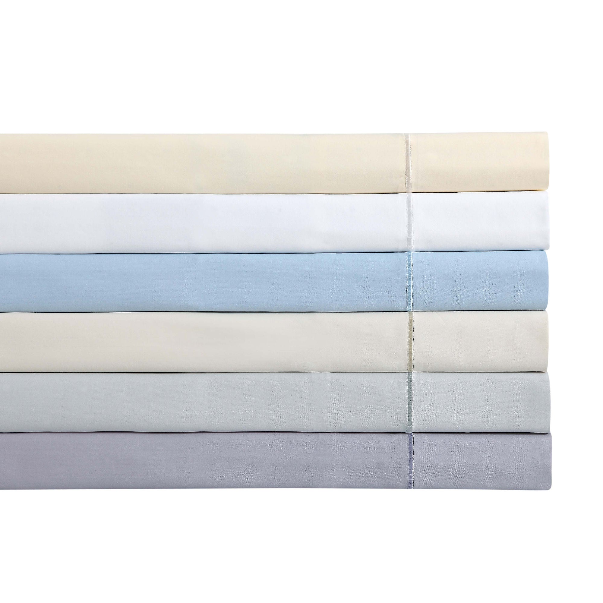 Charisma 400TC Percale Cotton 2 Pillow Cases Set - Standard - Tuesday Morning - Bed Sheets