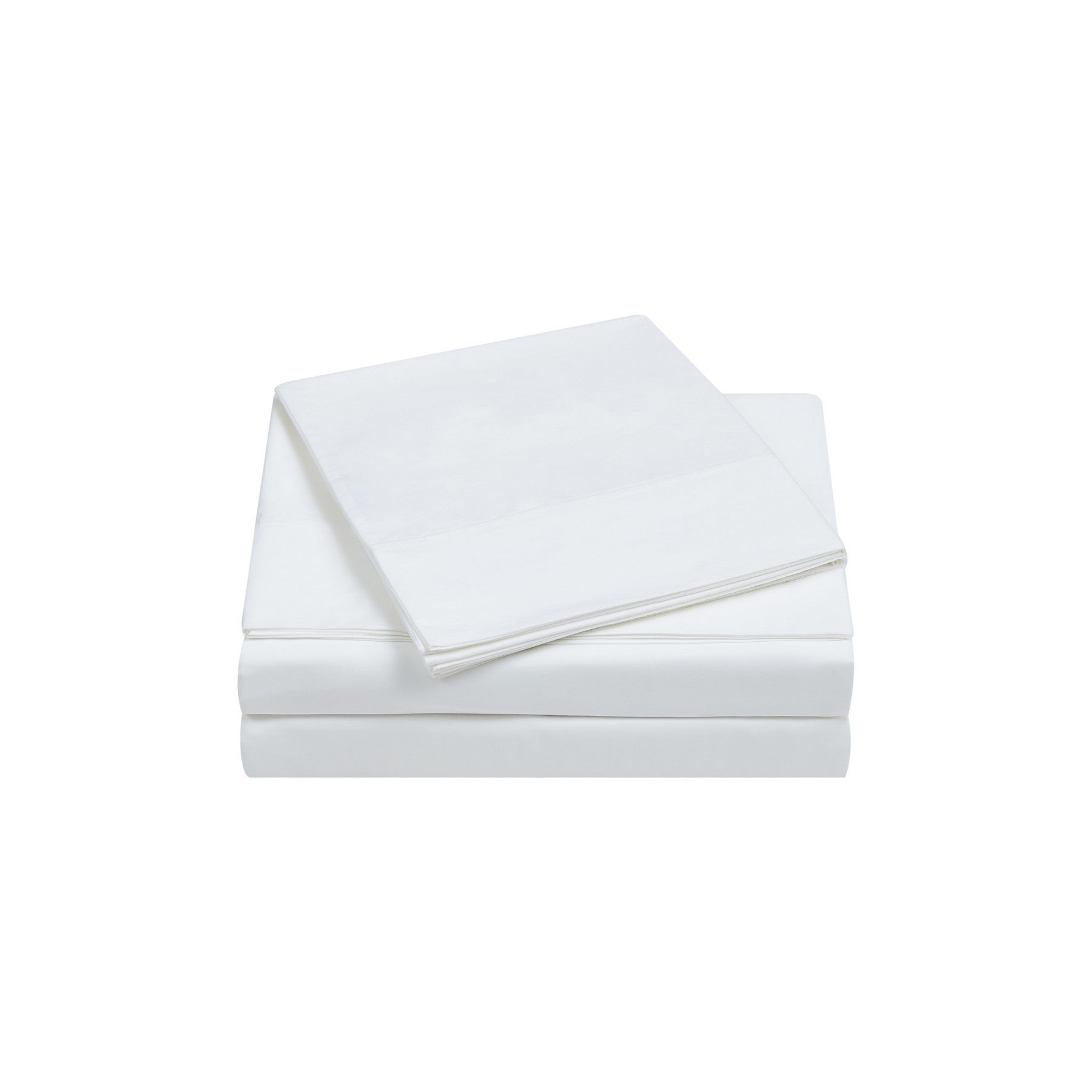 Charisma 400TC Percale Cotton 3 Piece Sheet Set - Twin - Tuesday Morning - Bed Sheets