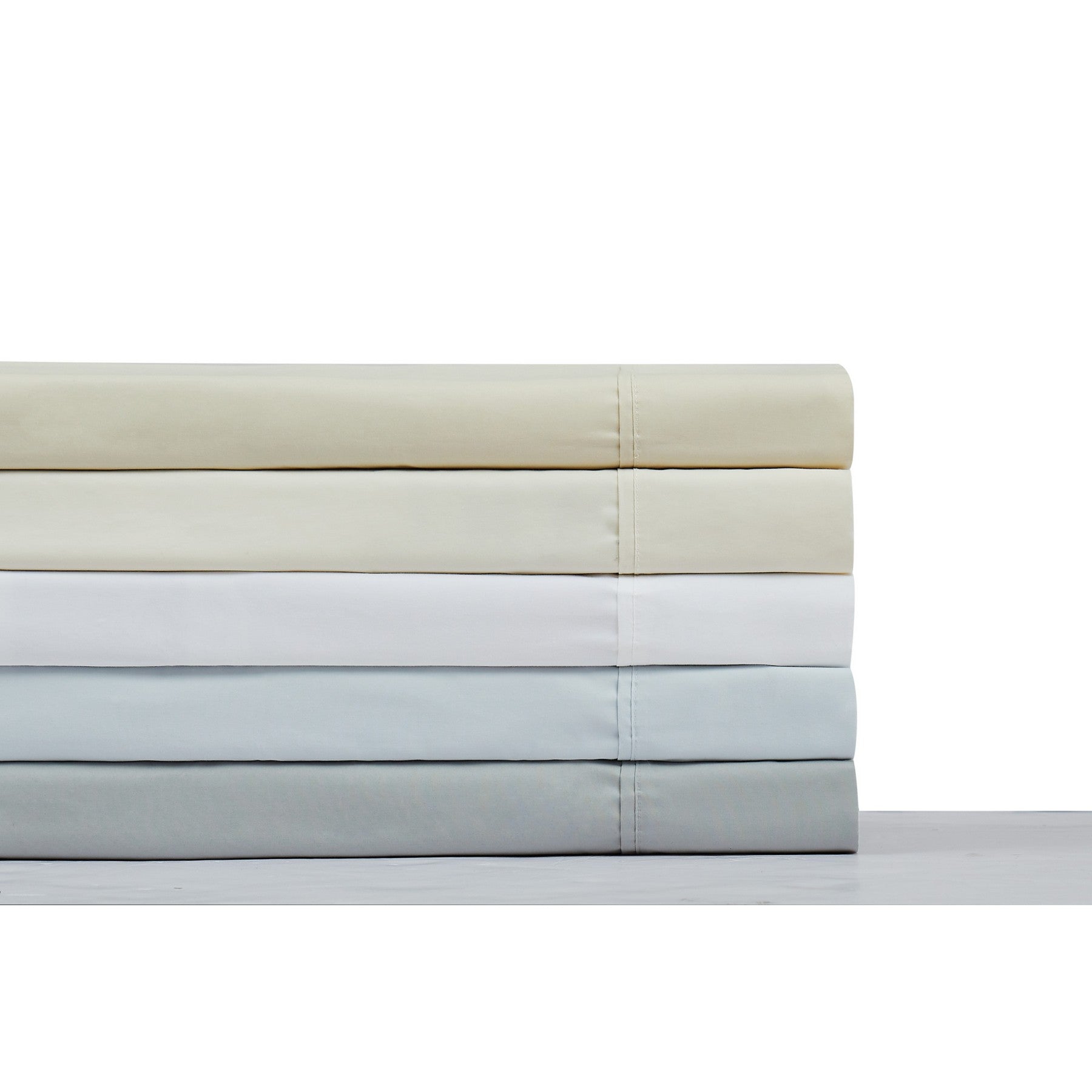 Charisma 400TC Percale Cotton 4 Piece Sheet Set - King - Tuesday Morning - Bed Sheets