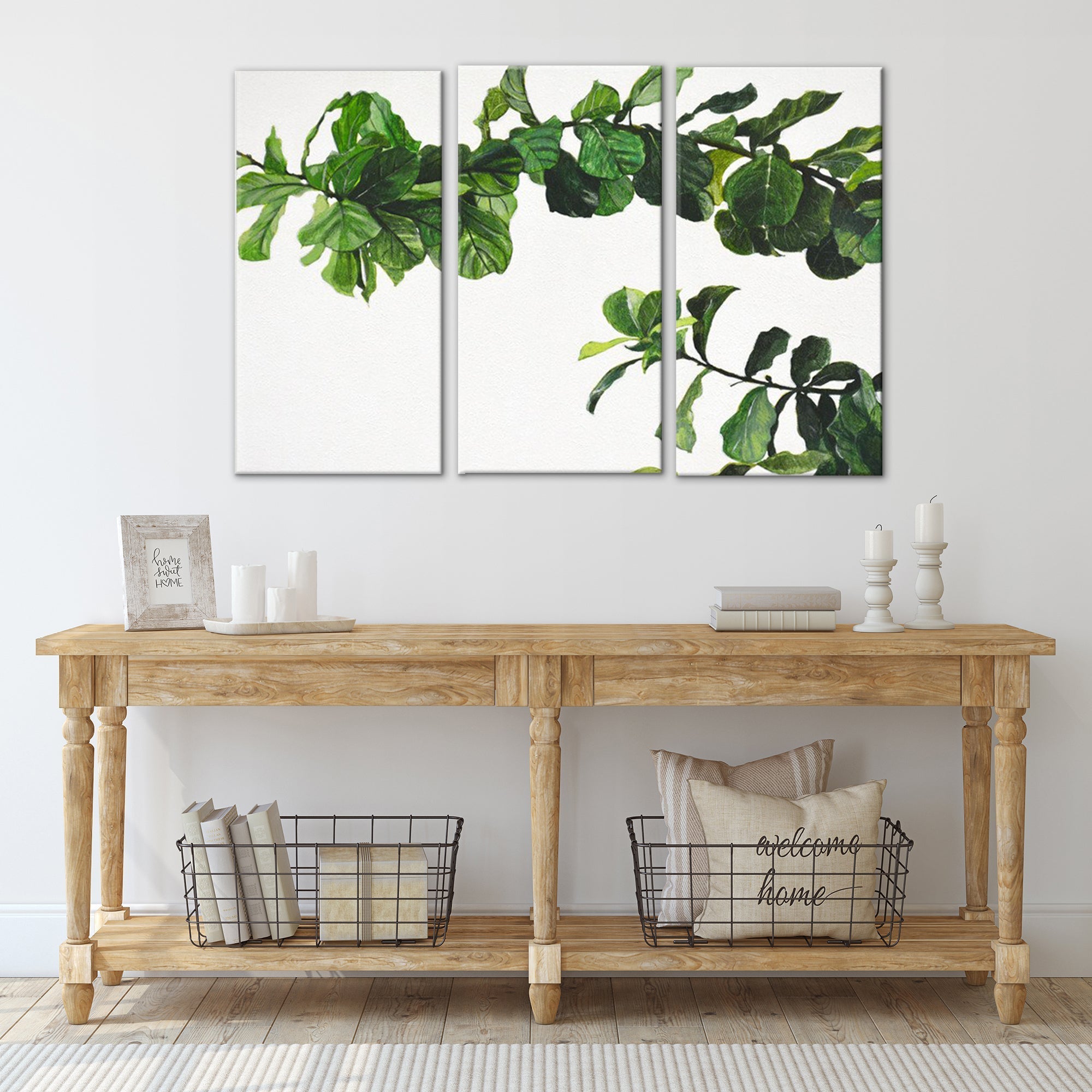 Chlorophyll' Wrapped Canvas Wall Art Set - Tuesday Morning - Wall Art