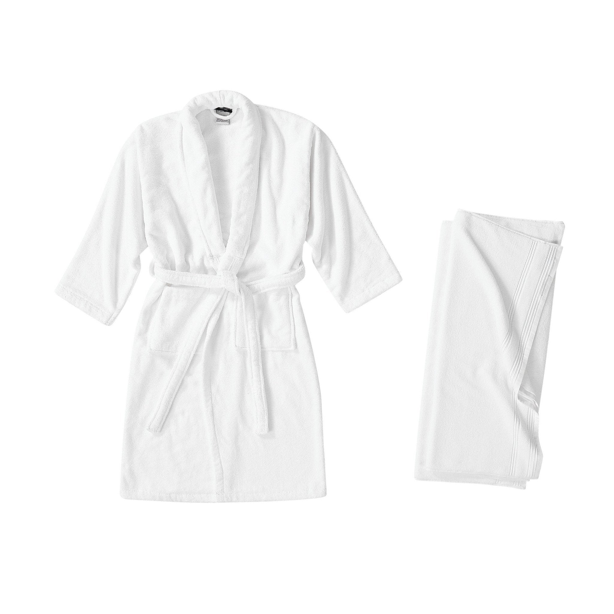 Christian Siriano NY™ Towel and Robe Set - 2 Color Options - Tuesday Morning - Bath Towel Sets