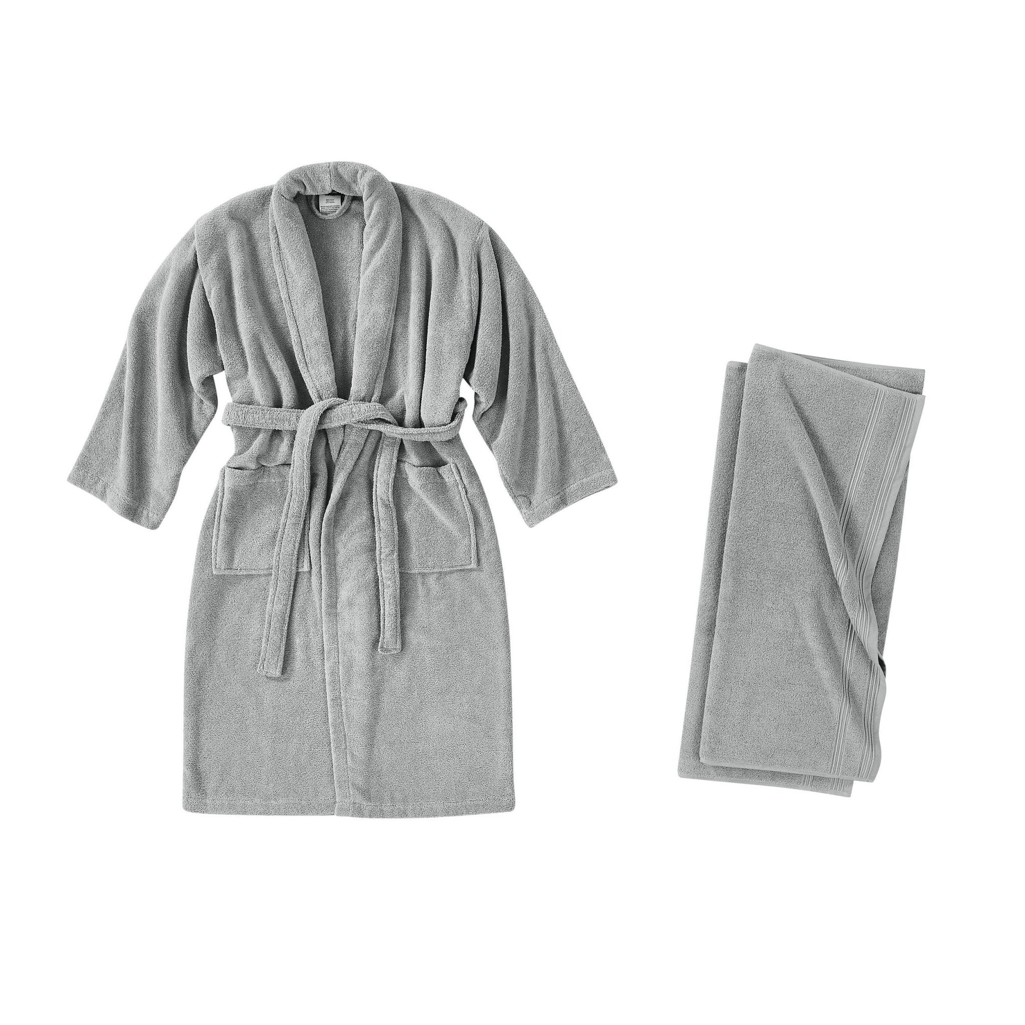 Christian Siriano NY™ Towel and Robe Set - 2 Color Options - Tuesday Morning - Bath Towel Sets