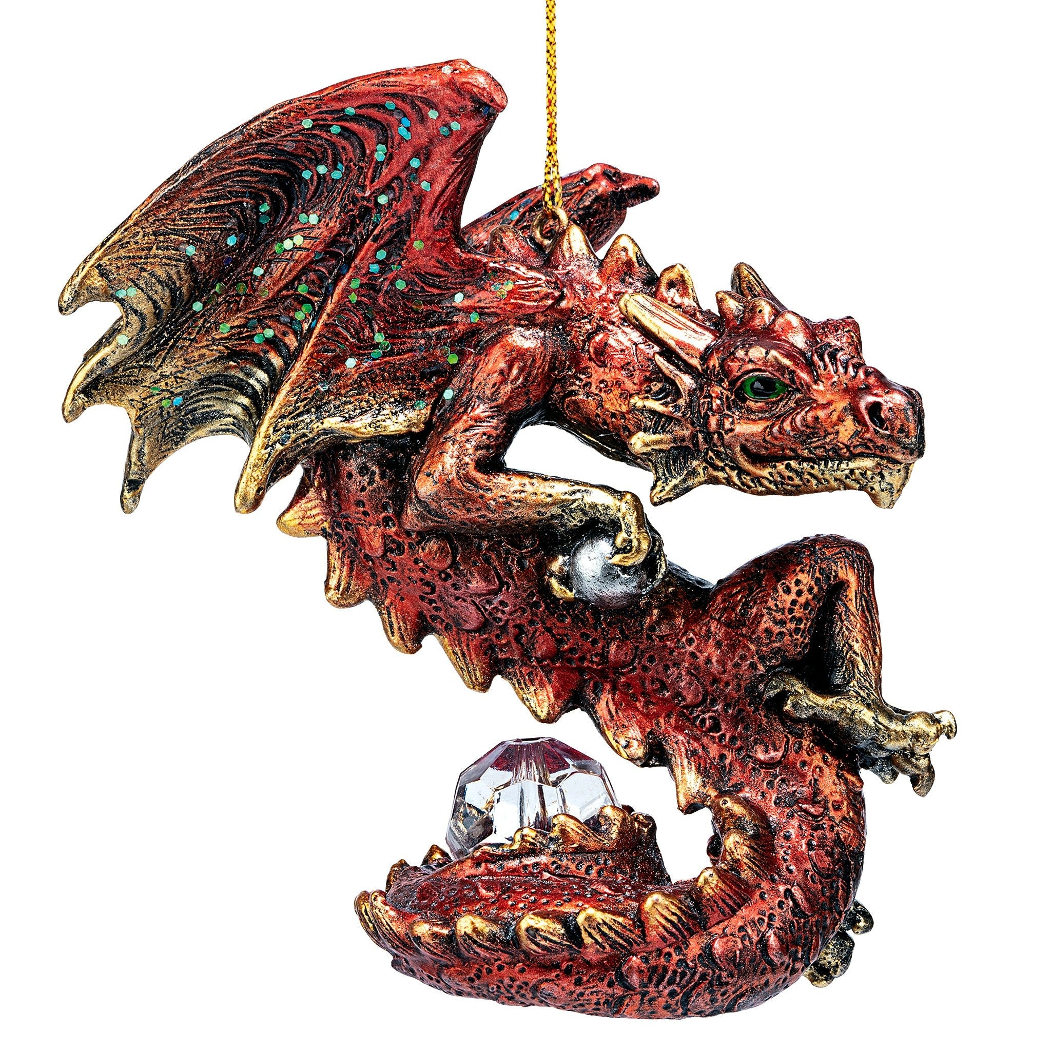 Christmas Light Protector Dragon 2021 Gothic Holiday Ornament: Each - Tuesday Morning - Decorative Objects