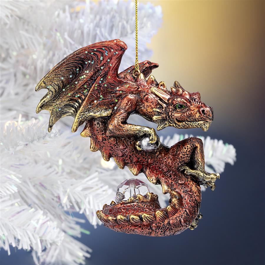 Christmas Light Protector Dragon 2021 Gothic Holiday Ornament: Each - Tuesday Morning - Decorative Objects