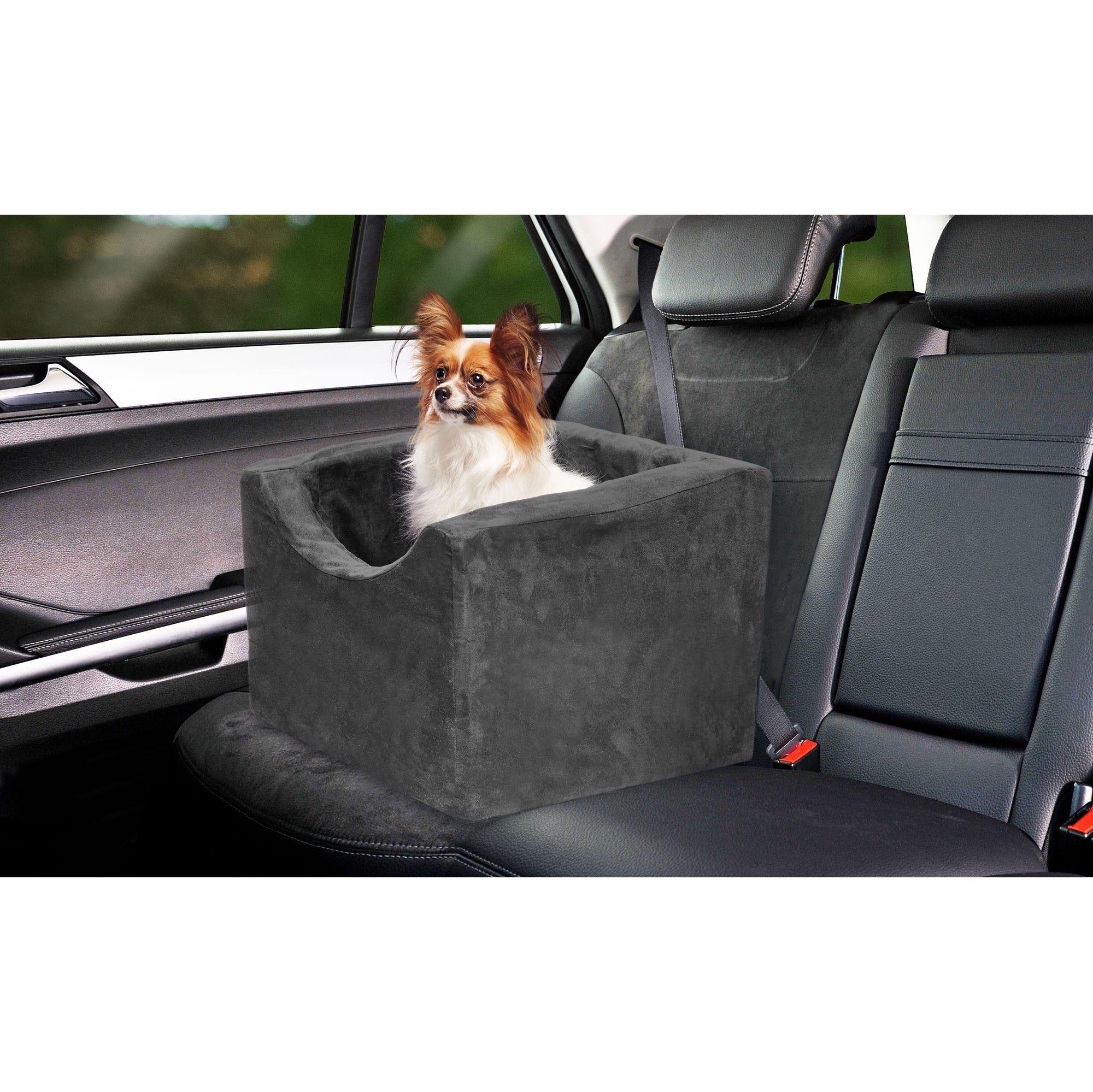 Co - Pilot Dog Car Seat - Washable Booster Seats for Small Dogs - Pet Car Seats Travel Bed for Truck & SUV - Tuesday Morning - Pet Supplies