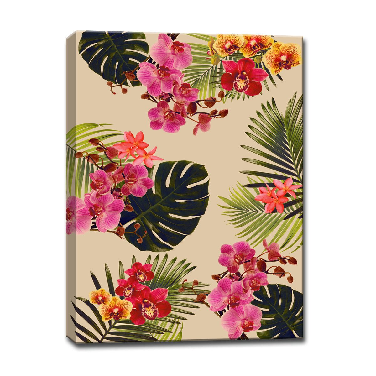 Coastal Jungle II' Wrapped Canvas Wall Art - Tuesday Morning - Wall Art