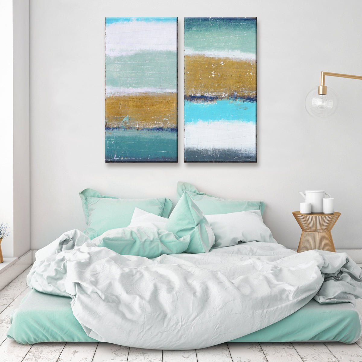 Coastal Shores' Wrapped Canvas Wall Art Set - Tuesday Morning - Wall Art