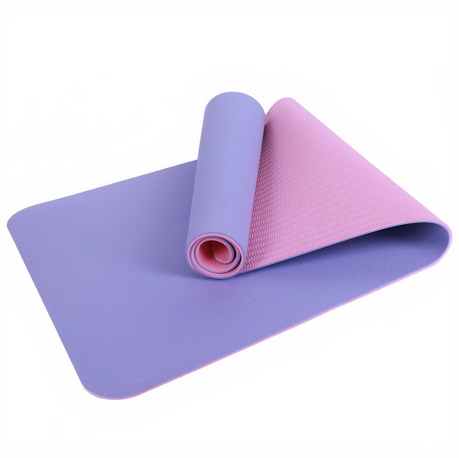 Color Block Yoga Mat - Tuesday Morning - Exercise Equipment