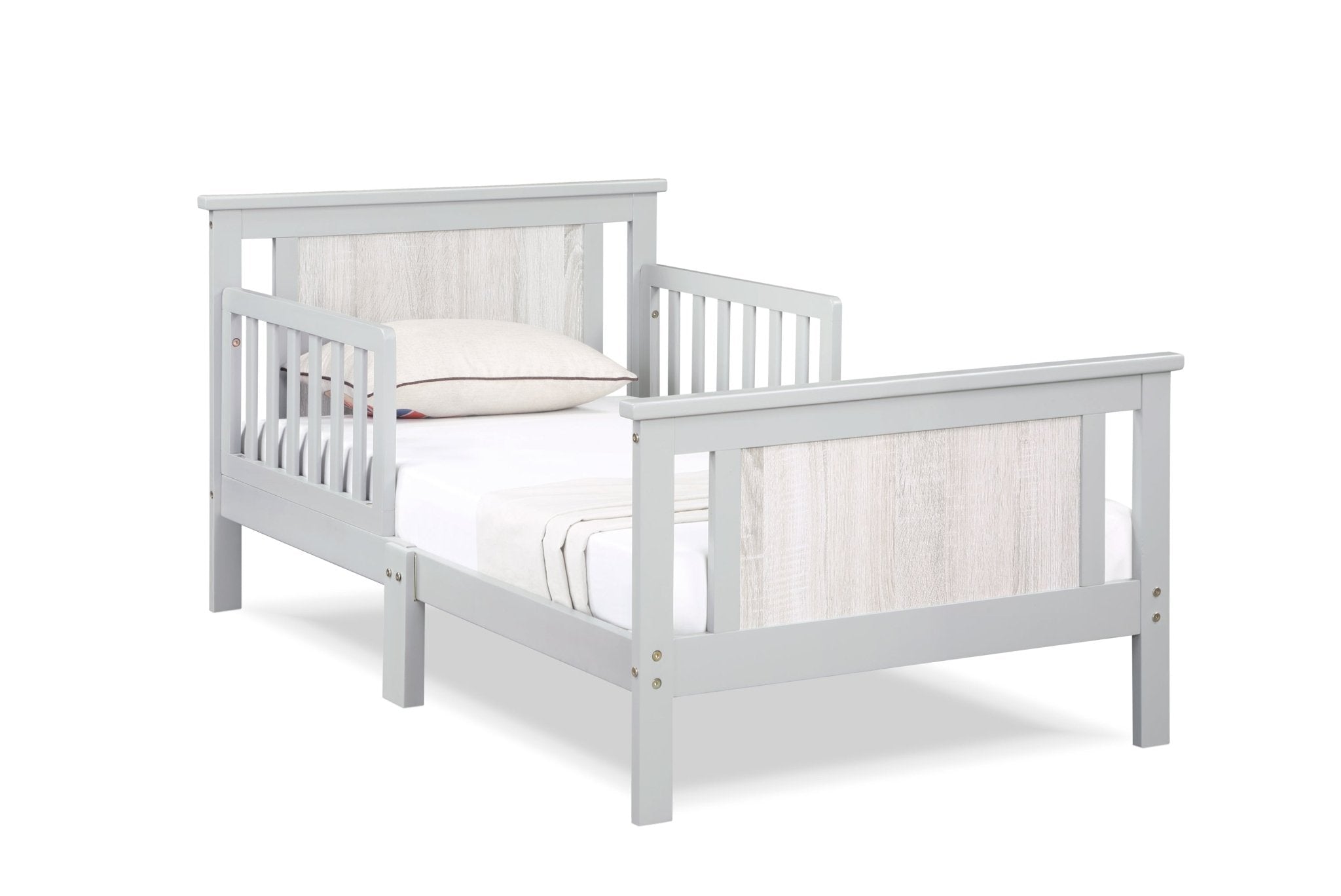 Connelly Reversible Panel Toddler Bed Gray/Rockport Gray - Tuesday Morning - Kids Beds