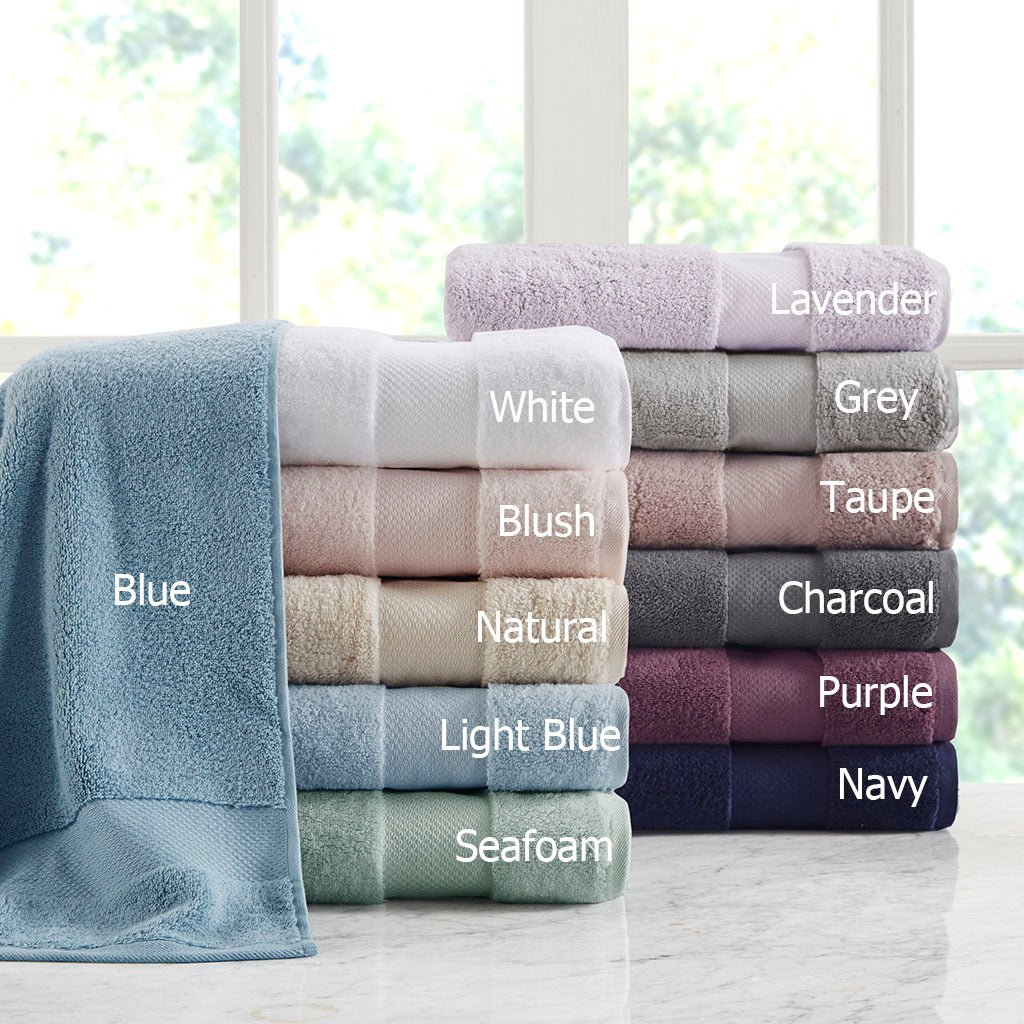 Cotton 6 Piece Bath Towel Set - Tuesday Morning - Bath Towel Sets