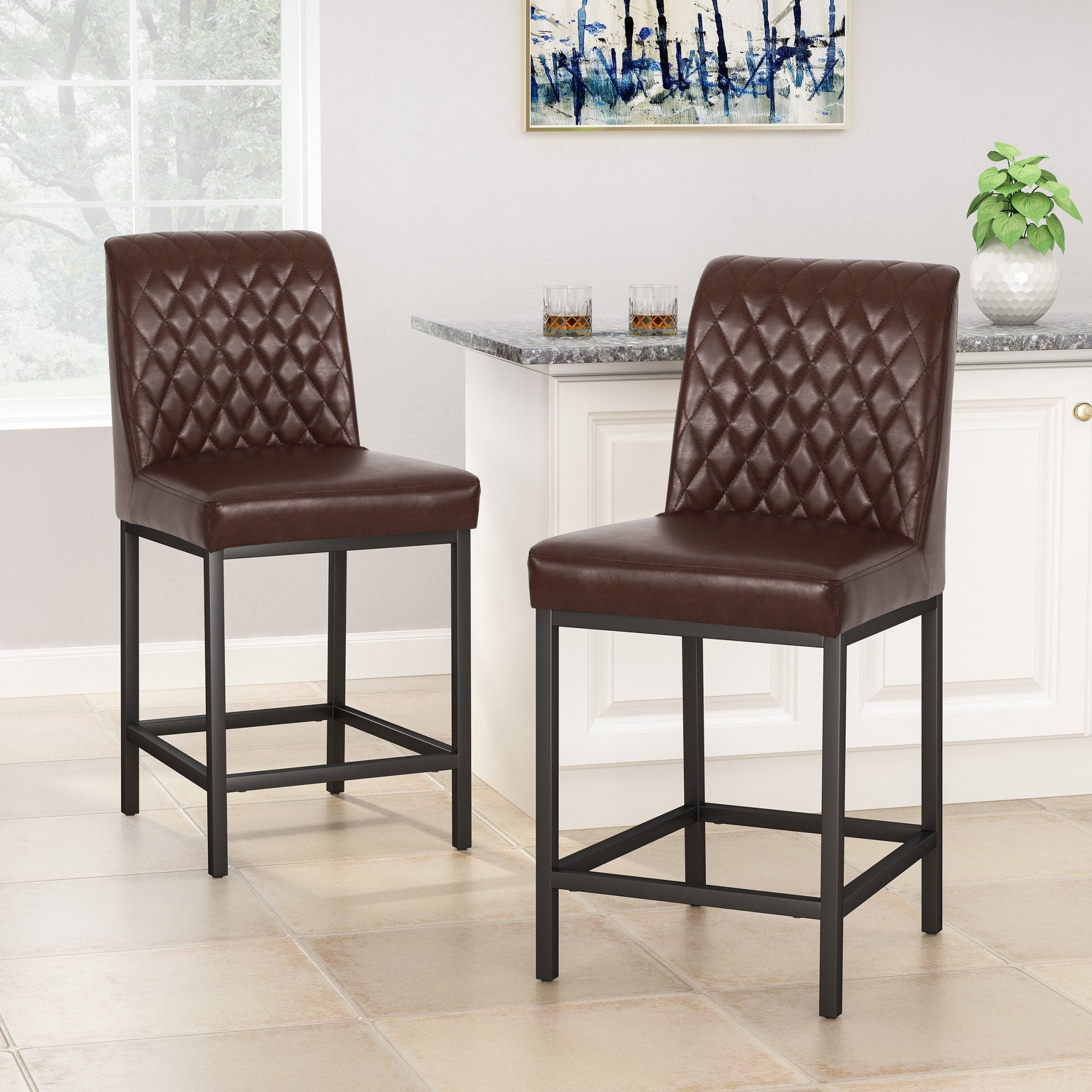 COUNTER STOOL ( SET OF 2) - Tuesday Morning - Table & Bar Stools