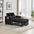 Three-in-one sofa bed chair folding sofa bed adjustable back into a sofa recliner