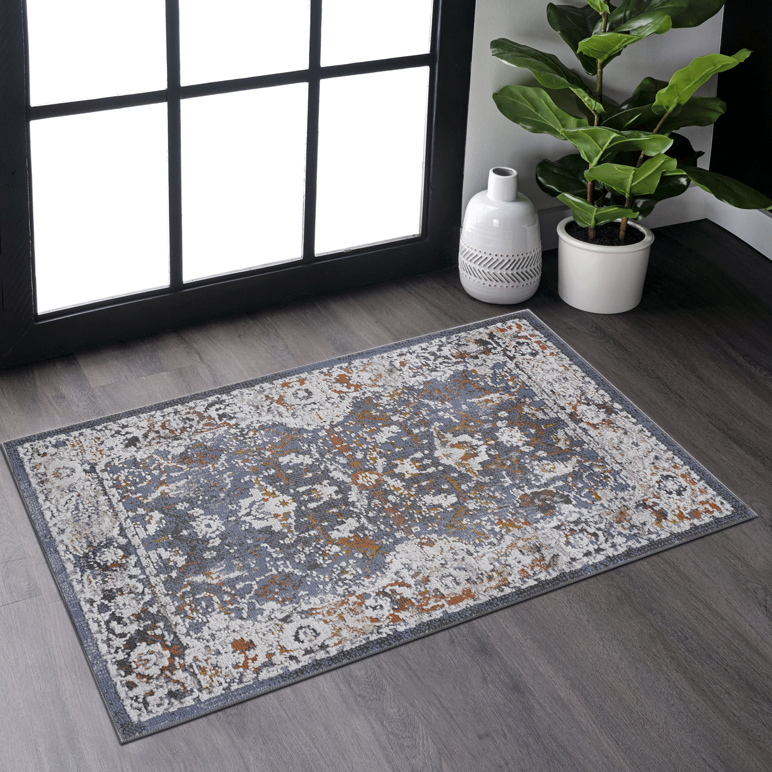 NAAR PAYAS Traditional Non-Shedding and Stain Resistant Area Rug