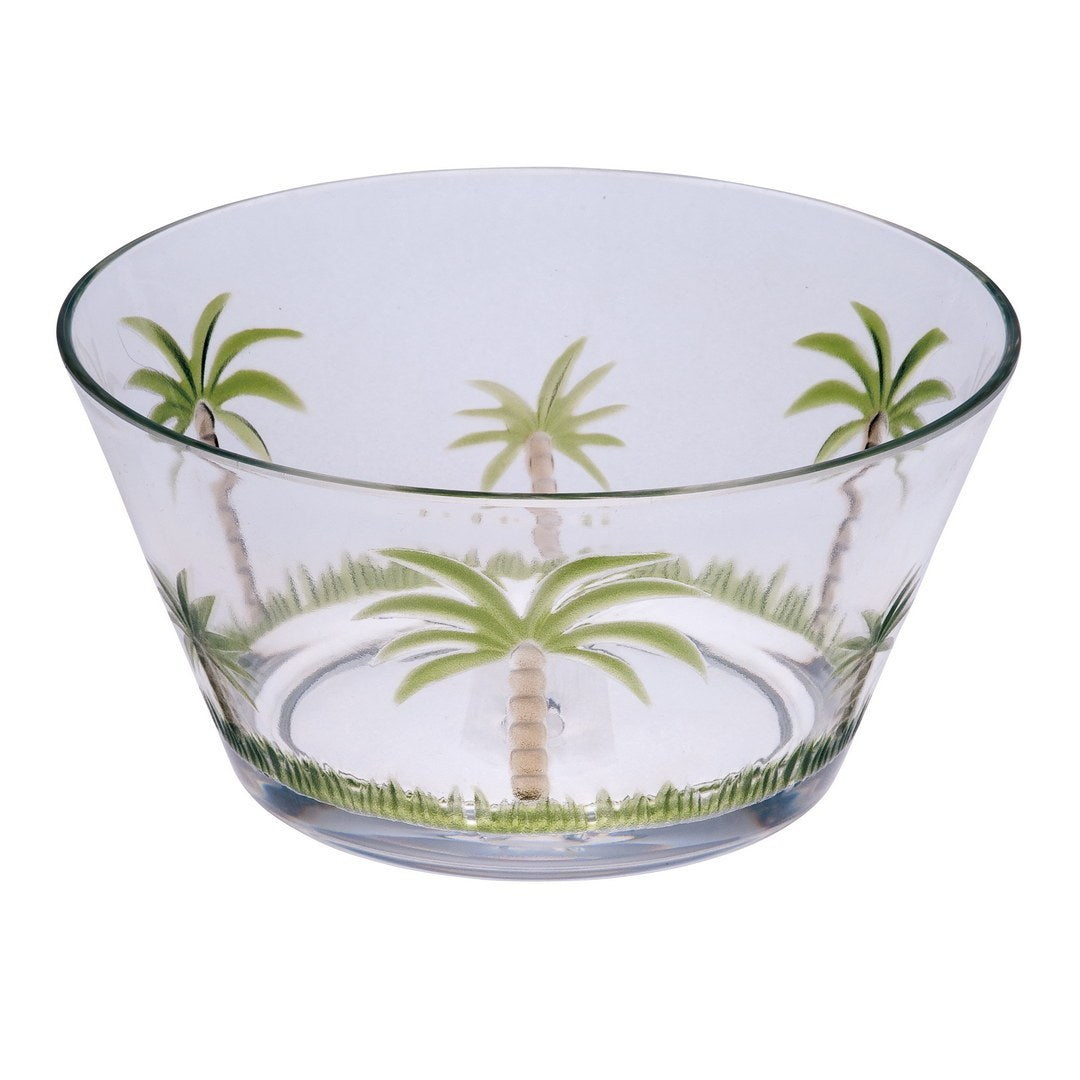 Palm-Tree-Acrylic-Serving-Bowls,-Unbreakable-Small-Plastic-Bowls,-Soup-Bowls,-Salad-Bowls,-Cereal-Bowl-for-Snacks,-BPA-Free-