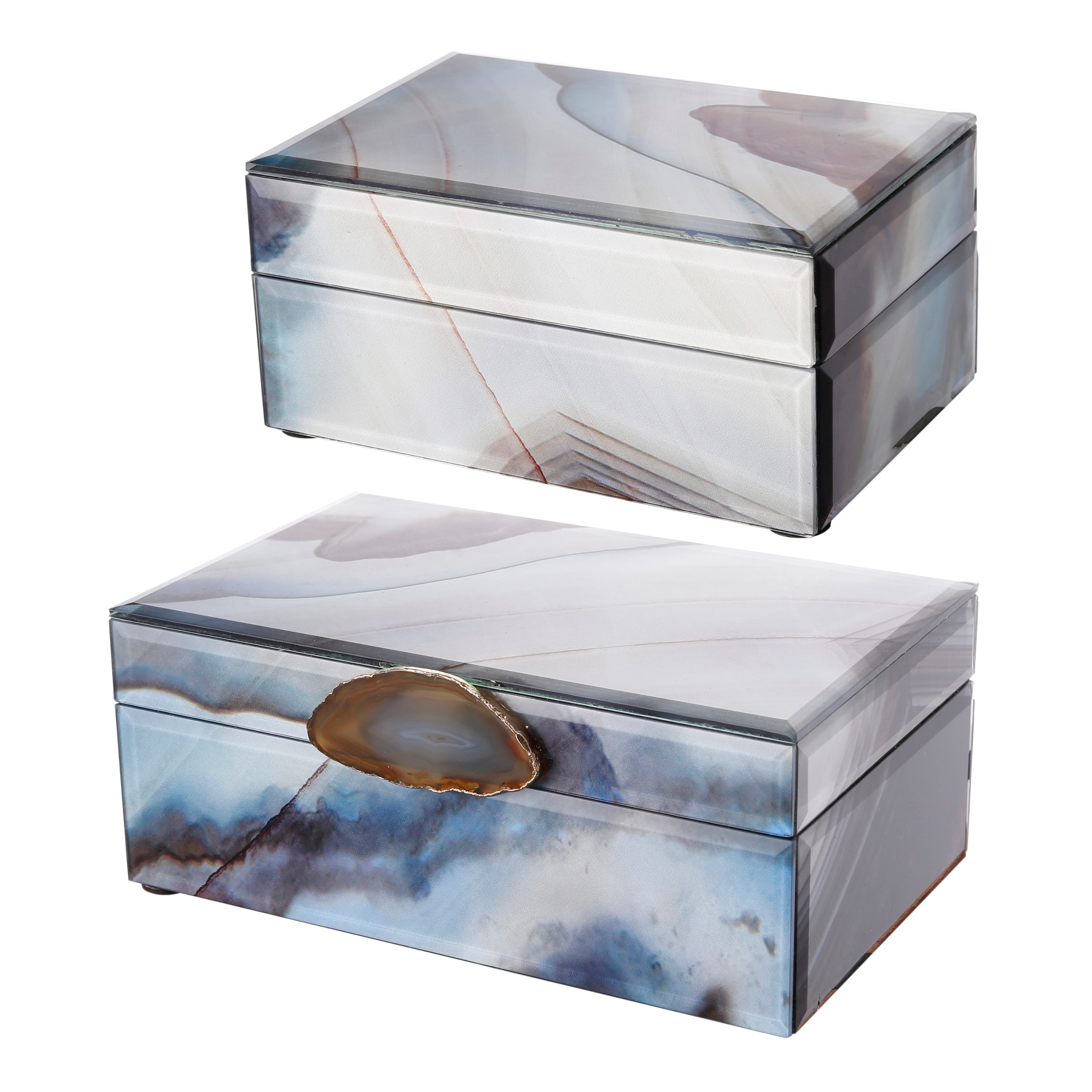 Set-of-2-Decorative-Nesting-Jewelry-Boxes,-Stackable-Decorative-Storage-Boxes-With-Lids-Jewelry-Boxes-&-Organizers