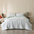 Great Bay Home Full / Queen / Large Snowflake 3 Piece Large Snowflake Quilt - Noemi Collection 3 Piece Large Snowflake Quilt Set | Noemi Collection 