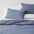 Great Bay Home Pillow Shams Standard / Slate 100% Pima Cotton Percale Pillowcase Sham Set 100% Pima Cotton Percale Pillowcase Sham Set