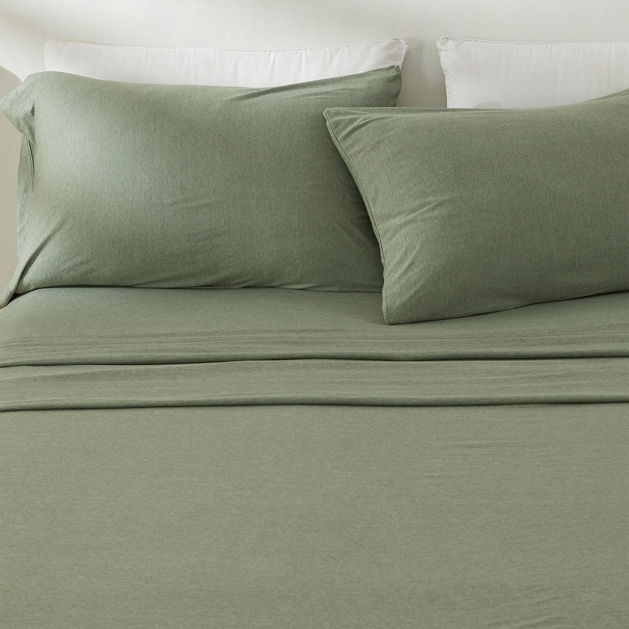 Cotton Jersey Bed Sheet Set | Carmen Collection by Great Bay Home (10 Colors Available)