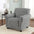 Great Bay Home Slipcovers Chair / Charcoal Twill Stretch Slipcover - Fallon Collection Strapless Stretch Slipcovers | Fallon Collection by Great Bay Home