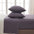 greatbayhome Bed Sheets Twin / Heathered Acai Purple 4 Piece Heathered Solid Flannel Sheet Sets - Anders Collection 4 Piece Heathered Solid Cotton Blend Flannel Sheet Set | Anders Collection 