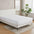 greatbayhome Mattress Pads King / White Down Alternative Waterproof Mattress Pad - Eckhart Collection Down Alternative Waterproof Mattress Pad | Eckhart Collection 