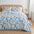 greatbayhome Quilts & Comforters King / Navy Coral Coastal Navy Coral Quilt Set | Saelia Collection  Coastal Navy Coral Quilt Set | Saelia Collection 