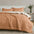 greatbayhome Quilts & Comforters King / California King / Almond Solid / Sand Solid Reversible Comforter Set - Odette Collection Reversible Comforter Set | Odette Collection 