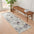 greatbayhome Rugs 2'4" x 7' / Grey Modern Geometric Machine Washable Accent Area Rug & Runner - Cordoba Collection Modern Geometric Washable Accent Runner 2'4" x 7' | Cordoba Collection 