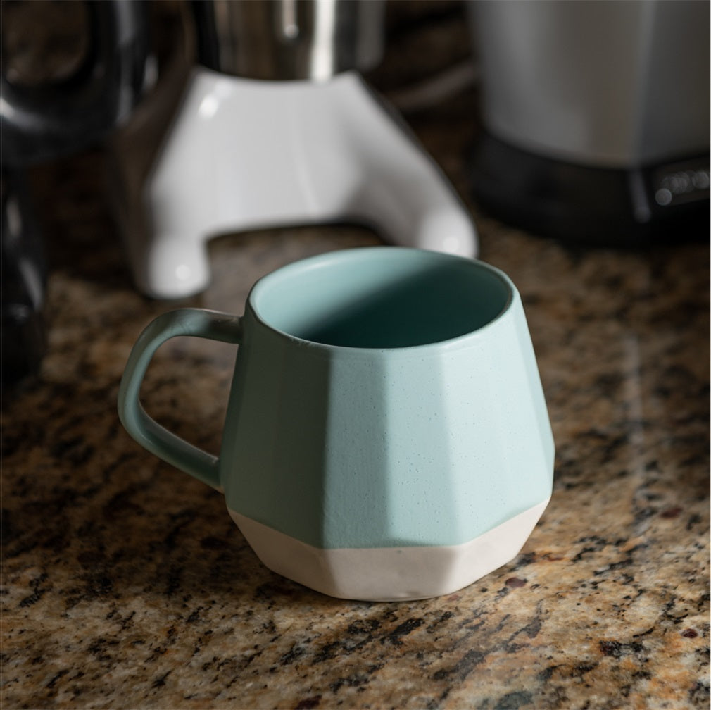 Modern Design Porcelain Coffee Cup and Plate – TheWokeNest