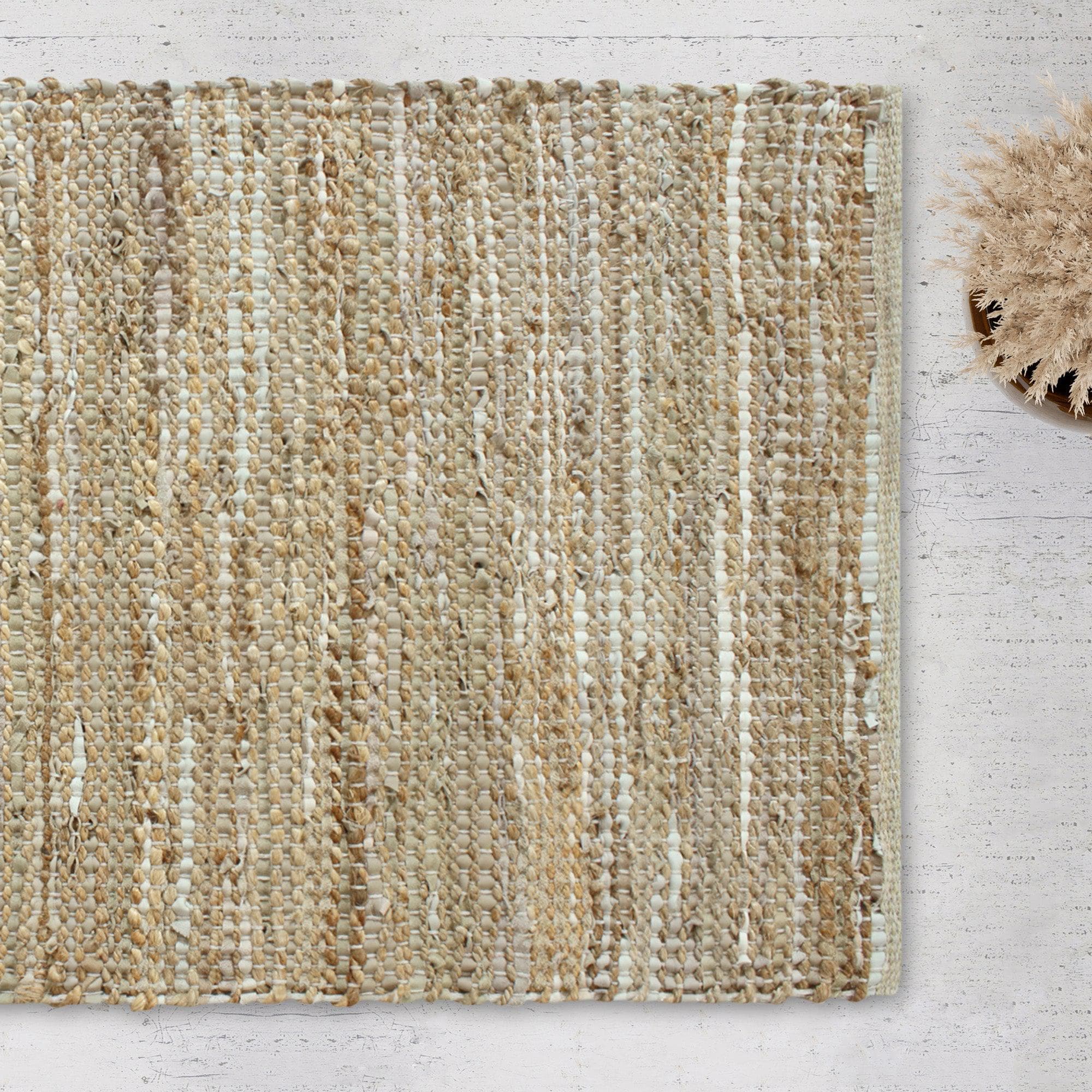 Patina Vie Maison Rugs 3’ x 5’ / Natural Boho Inspired Hand Tufted Accent Rug