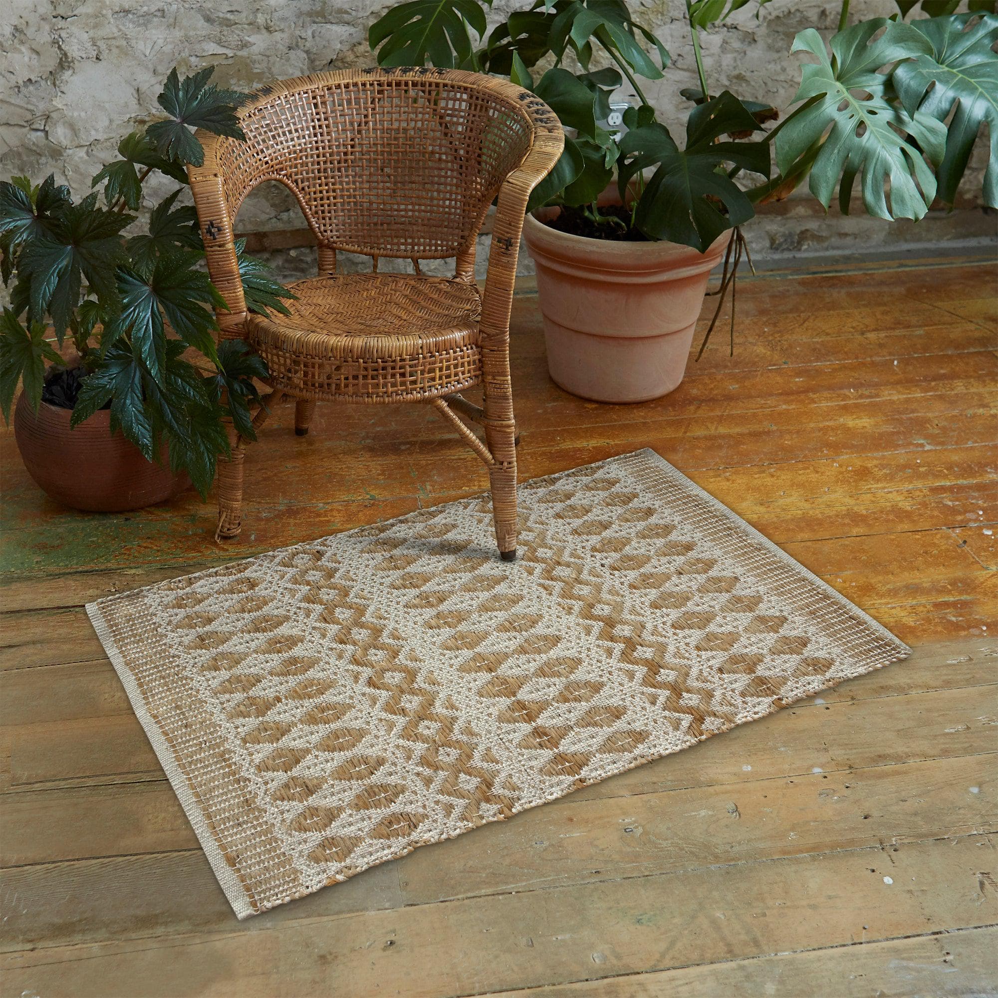 Patina Vie Maison Rugs Boho Inspired Woven Geometric Accent Rugs