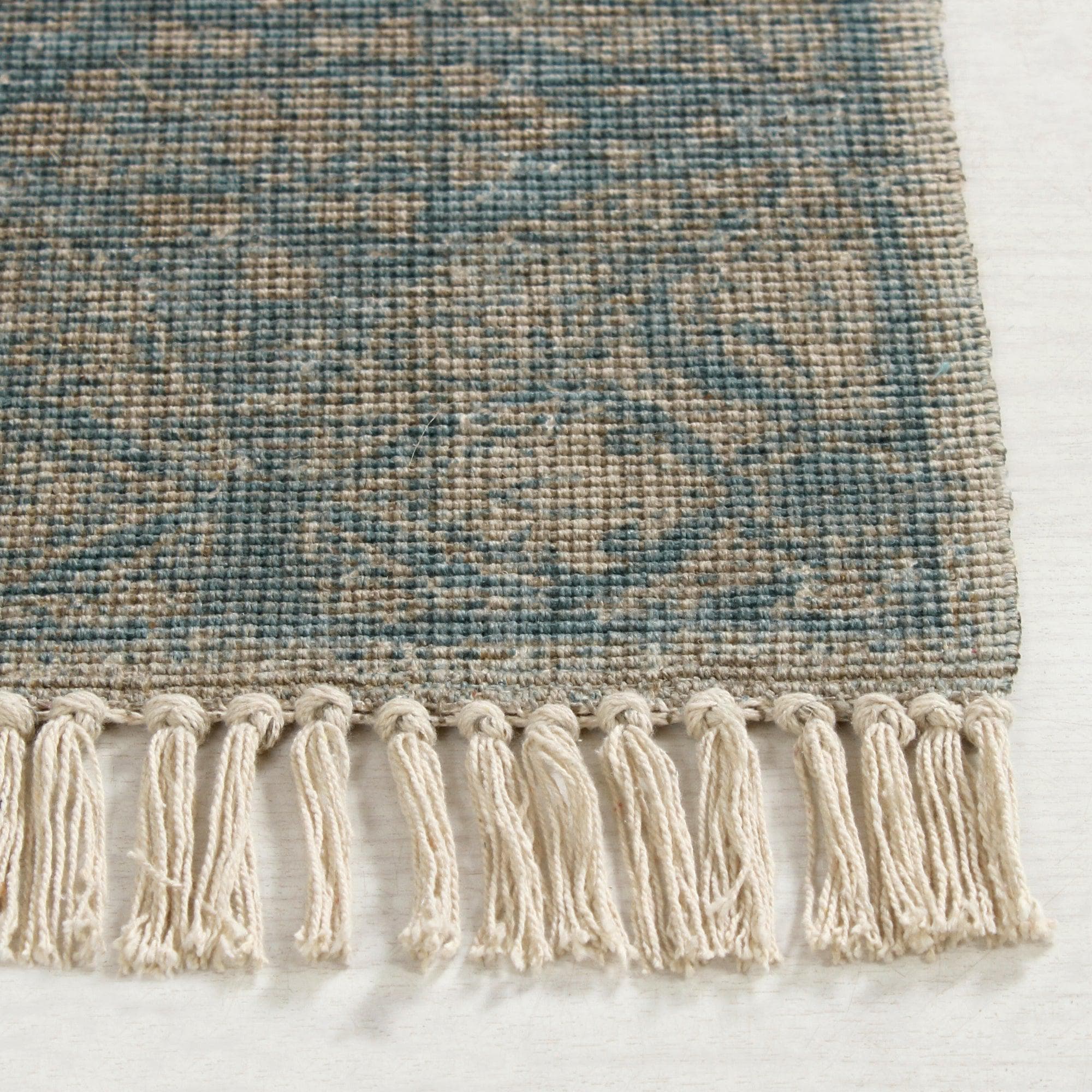 Patina Vie Maison Rugs Hand Tufted Boho Accent Rug with Tassels