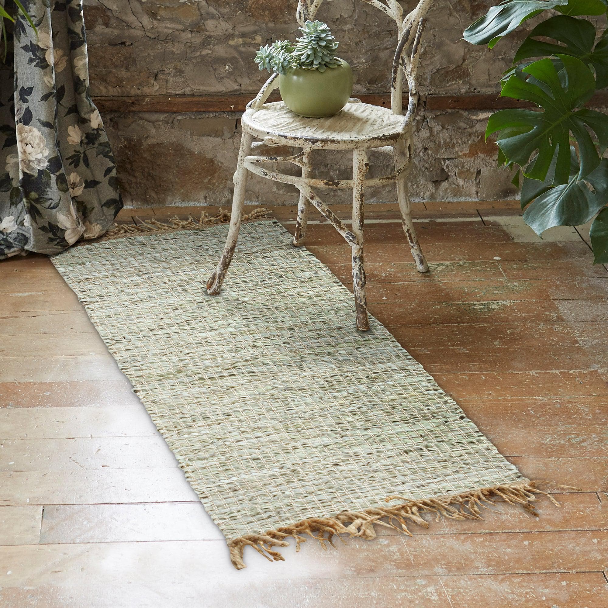 Patina Vie Maison Rugs Hand Tufted Boho Accent Rug with Tassels