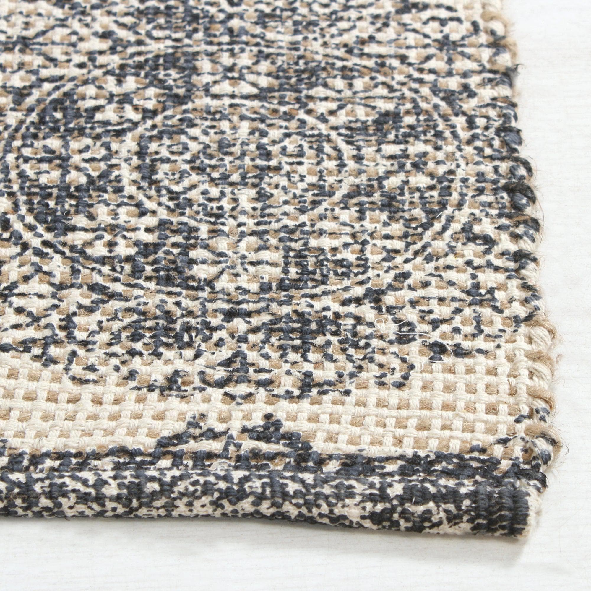 Patina Vie Maison Rugs Hand Tufted Cotton/Jute Flatweave Boho Rug