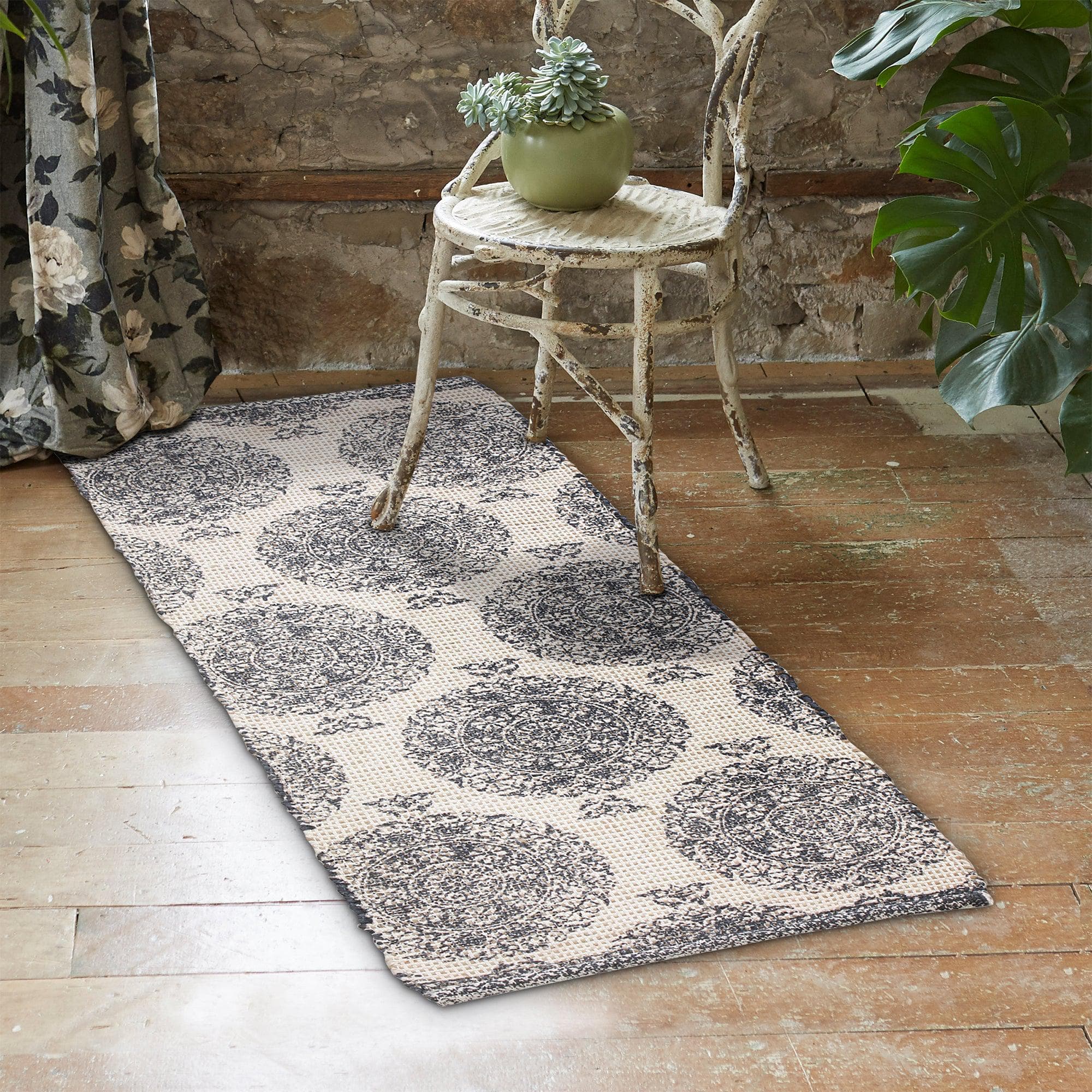 Patina Vie Maison Rugs Hand Tufted Cotton/Jute Flatweave Boho Rug