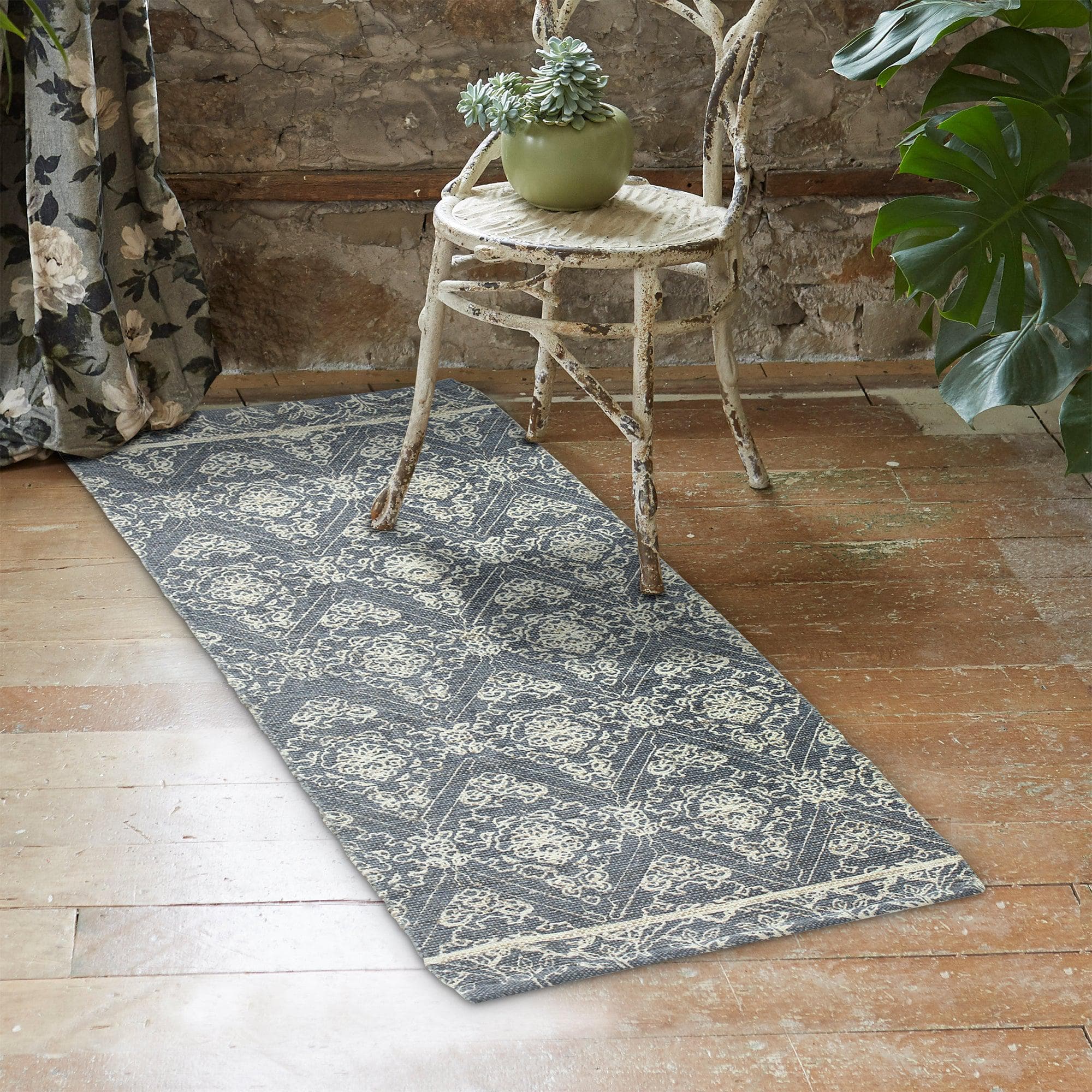 Patina Vie Maison Rugs Hand Tufted Cotton/Jute Flatweave Boho Rug