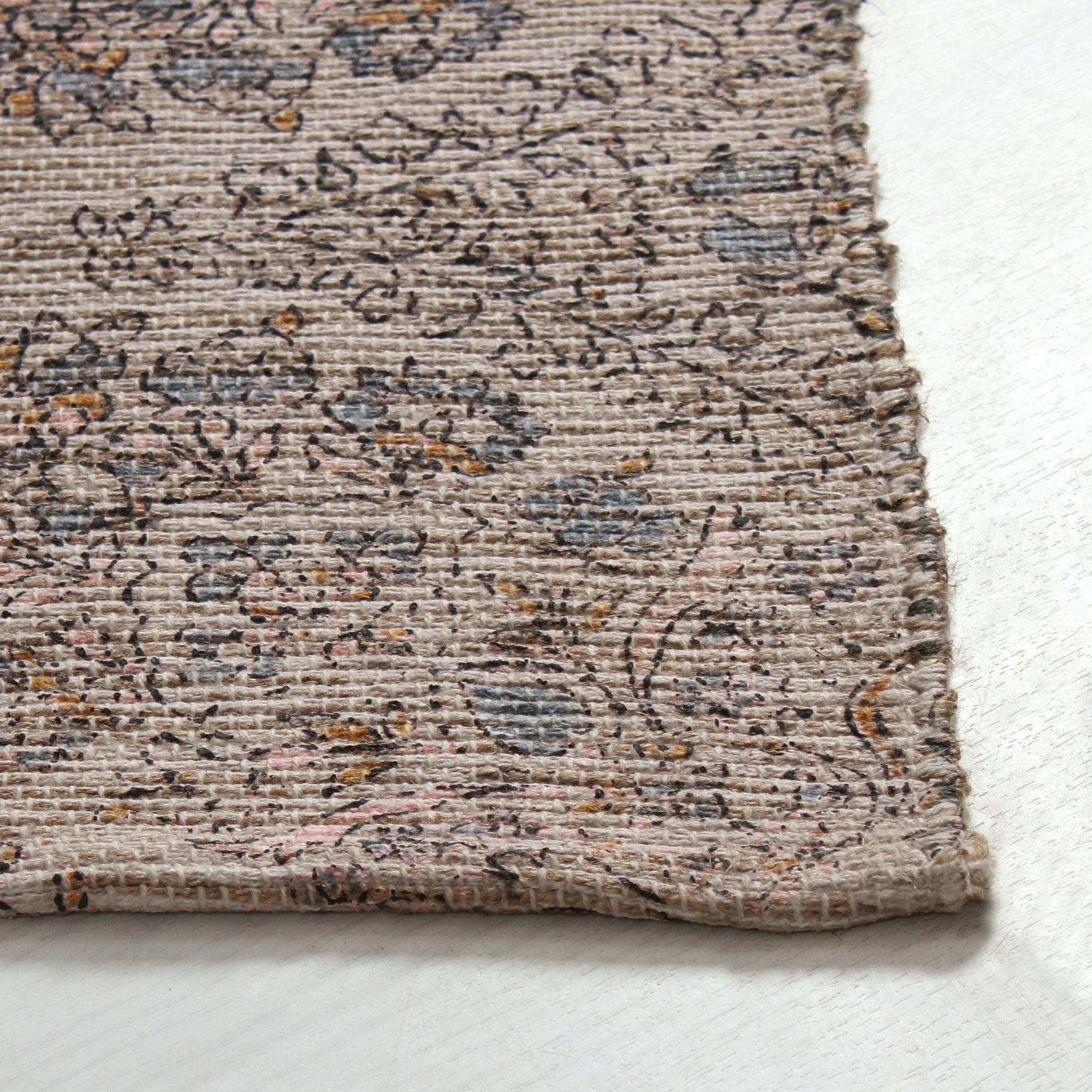 Patina Vie Maison Rugs Hand Tufted Cotton/Jute Flatweave Boho Rug