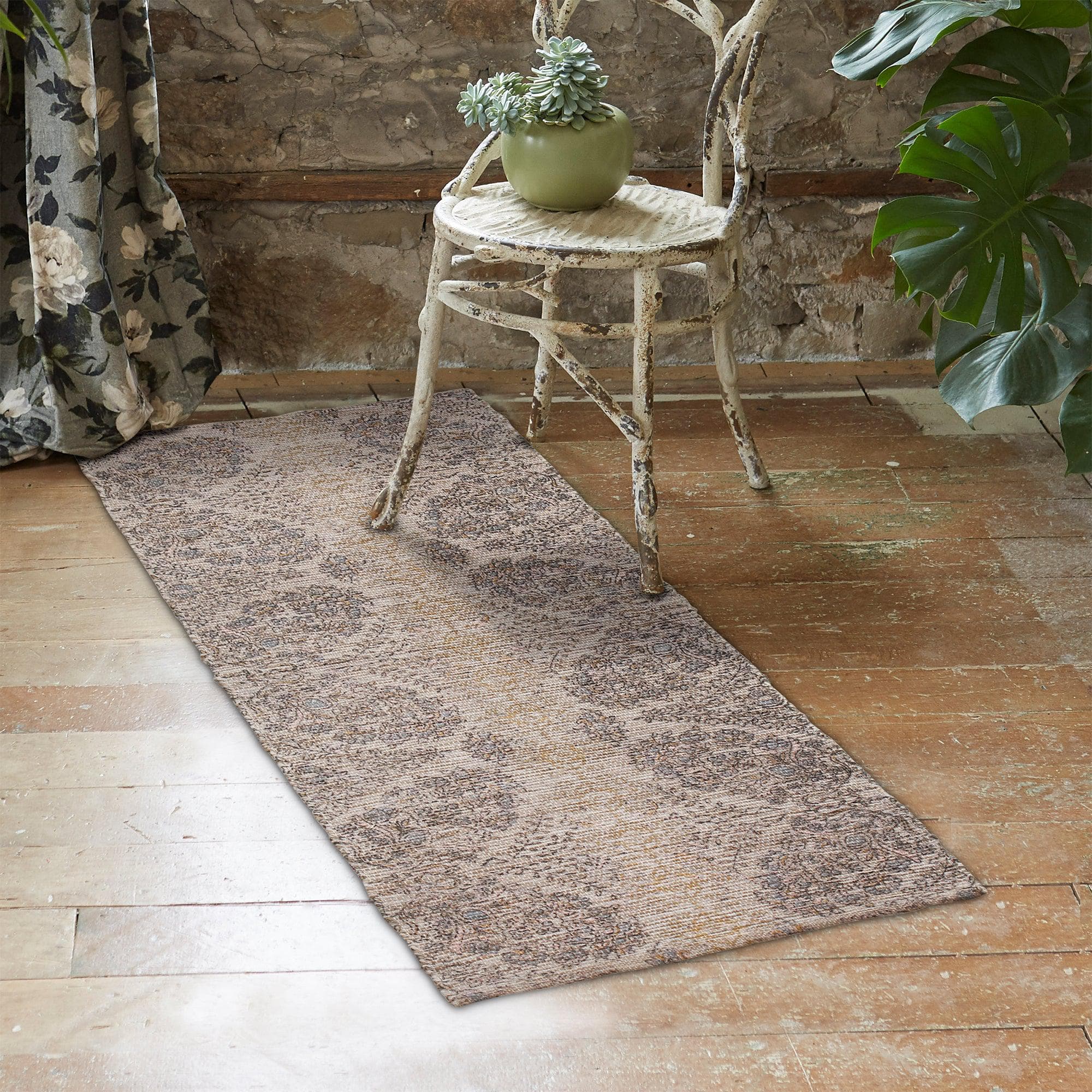 Patina Vie Maison Rugs Hand Tufted Cotton/Jute Flatweave Boho Rug