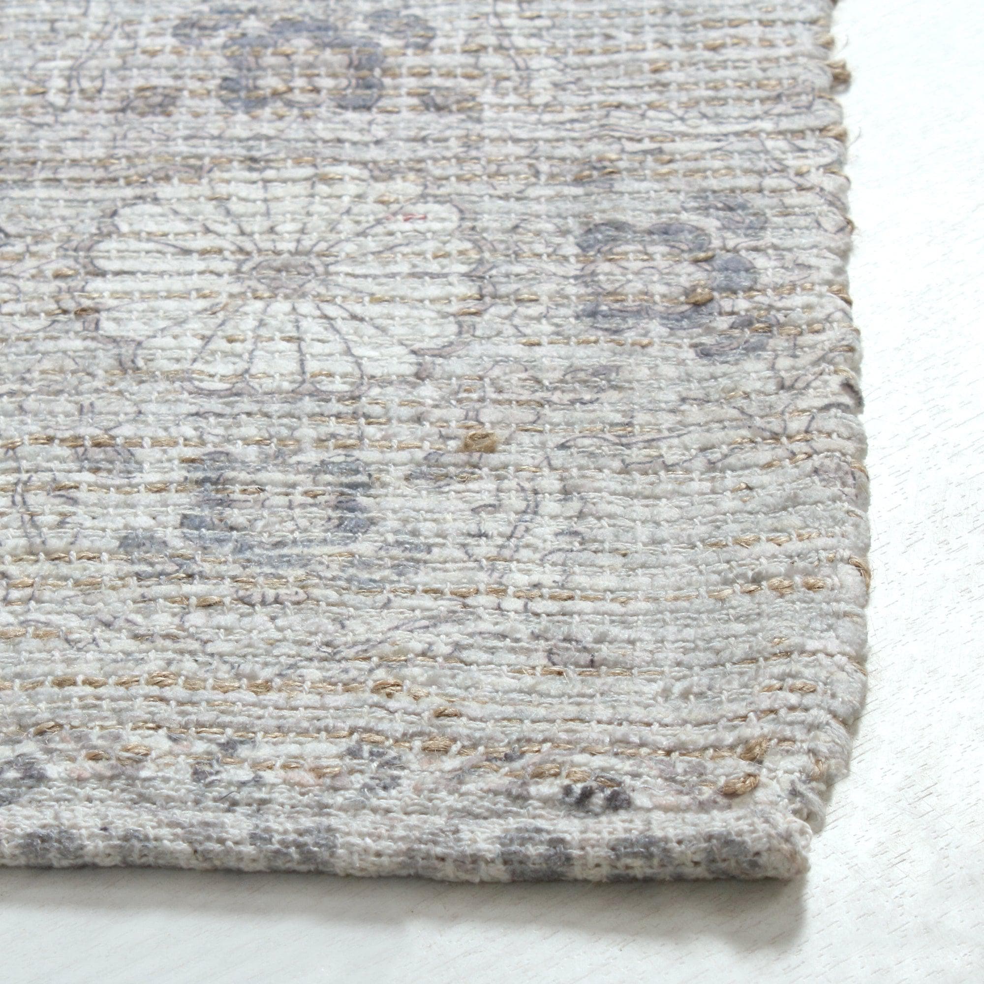 Patina Vie Maison Rugs Hand Tufted Cotton/Jute Flatweave Boho Rug