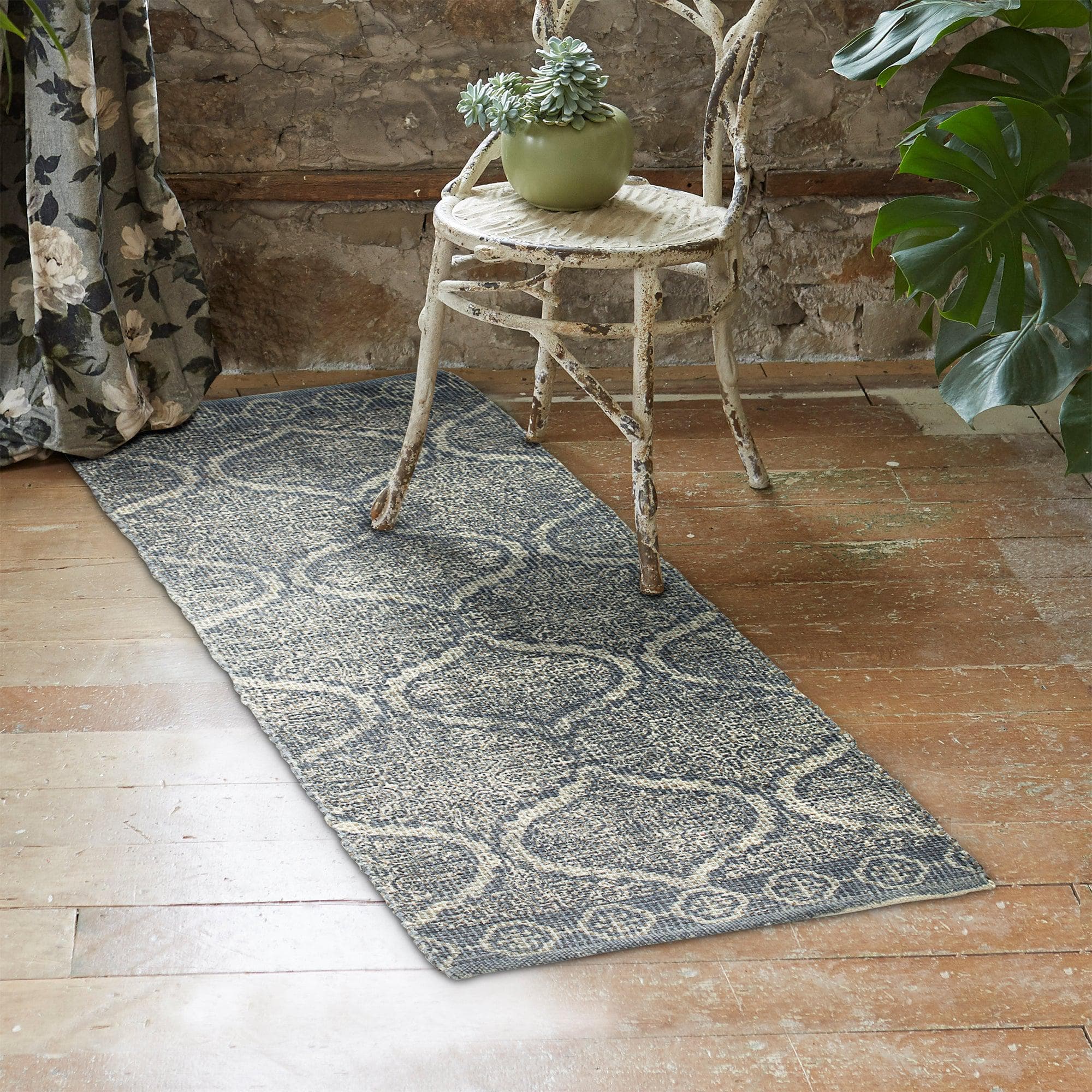 Patina Vie Maison Rugs Hand Tufted Cotton/Jute Flatweave Boho Rug