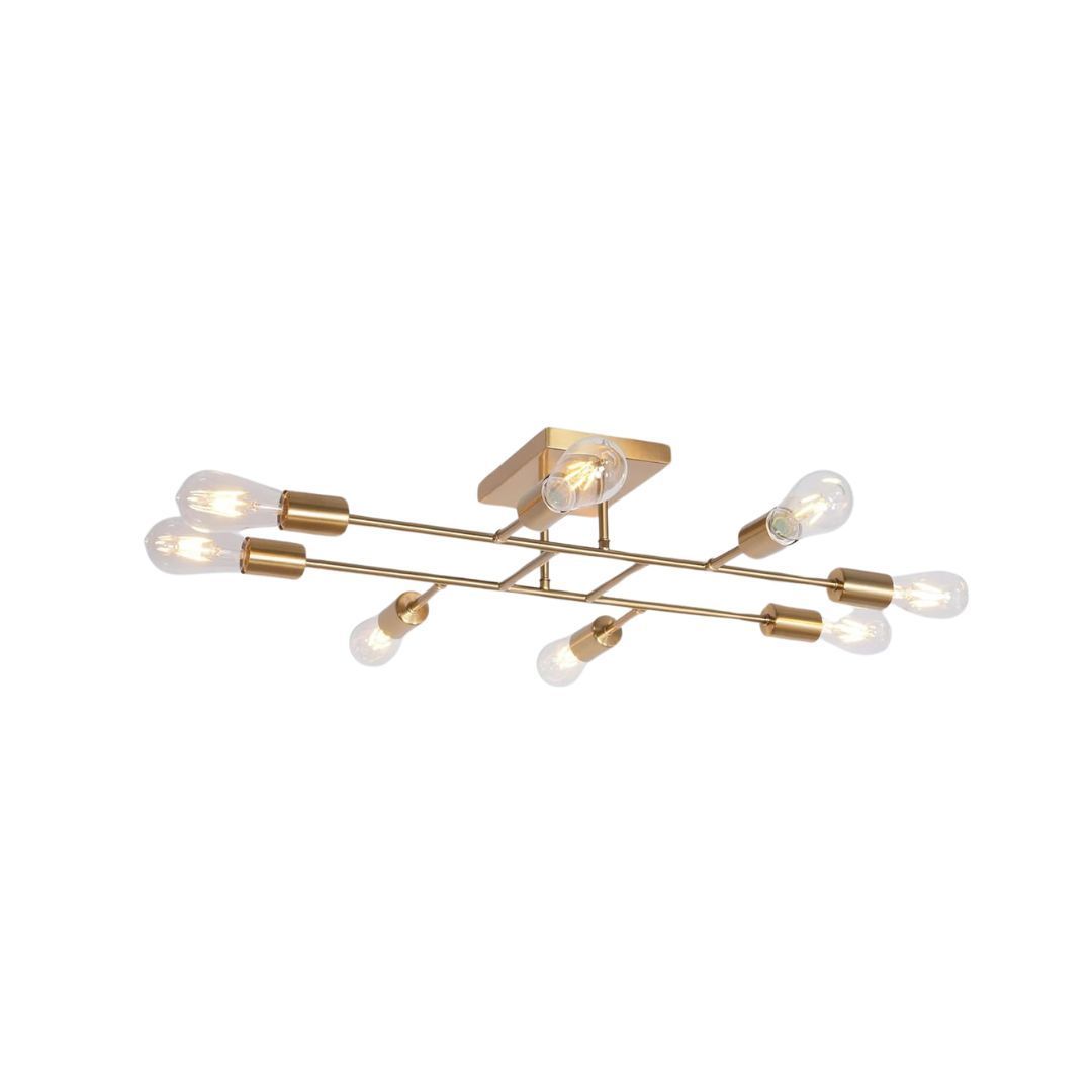 TM-HOME-Mid-Century-Modern-Ceiling-Lighting-Fixture-Light-Ceiling-Brushed-Brass-8-Light-Kitchen-Light-fixtures-Lamps